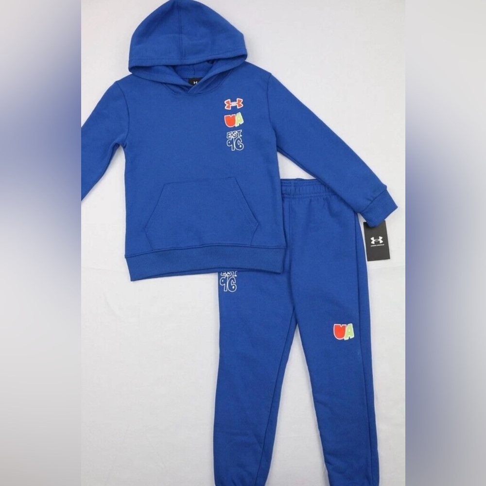 Under Armour Royal Blue Kids Set